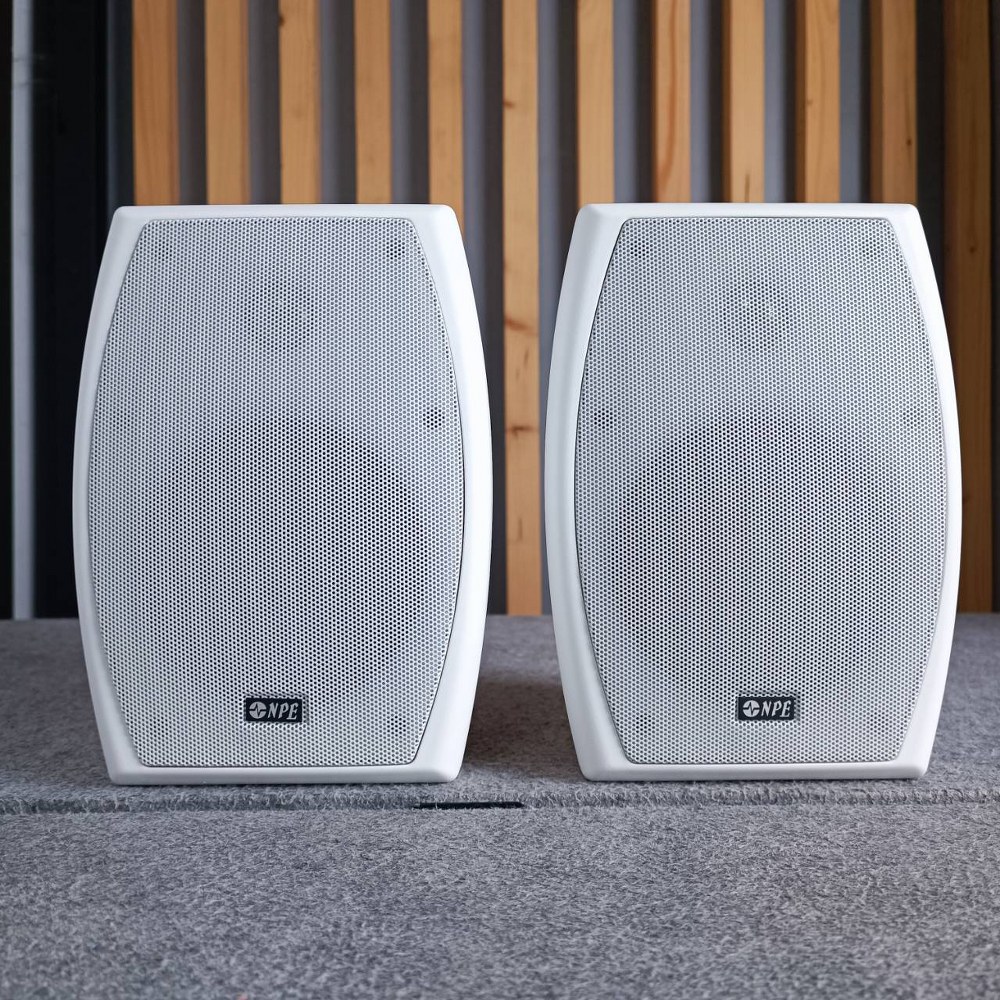 สีขาว NPE NP502T ตู้ลำโพง แขวน 5นิ้ว 2ทาง มี LINE ตู้แขวน ติดผนัง ตู้ ลำโพง 5นิ้ว เครื่องเสียง NP502 T NP-502 502 เอไอ-ไพศาล