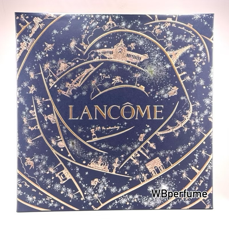 ชุดน้ำหอม Lancome La vie est belle edp 100ml , น้ำหอมขนาดพกพา 10ml , body lotion 50ml , มาสคาร่า