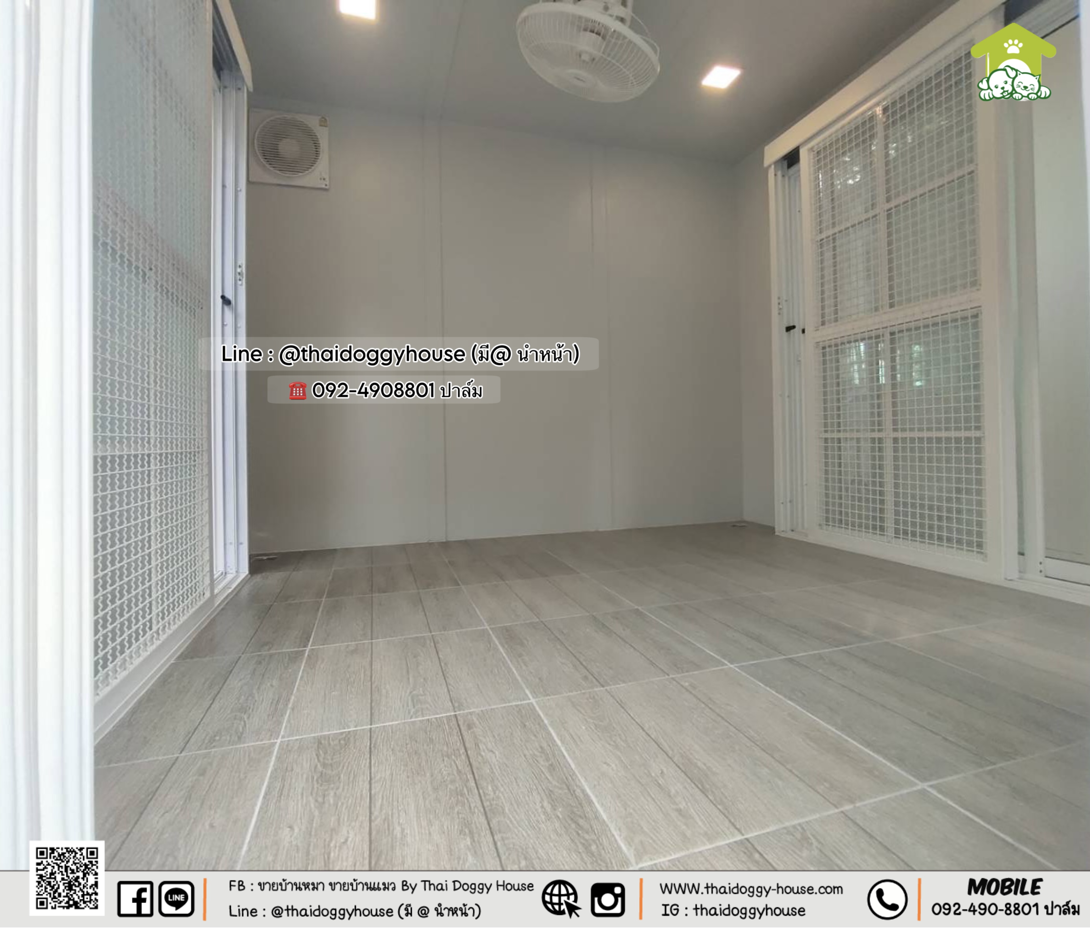 บ้านหมา บ้านแมว บ้านสัตว์เลี้ยง 𝐓𝐡𝐚𝐢 𝐝𝐨𝐠𝐠𝐲 𝐡𝐨𝐮𝐬𝐞 แบบบ้าน 𝐌𝐨𝐝𝐞𝐫𝐧 𝐒𝐭𝐲le