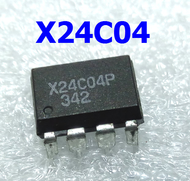 Xicor X24C04 (DIP-8l) EEPROM I2C 4Kbit (512 x 8bit)