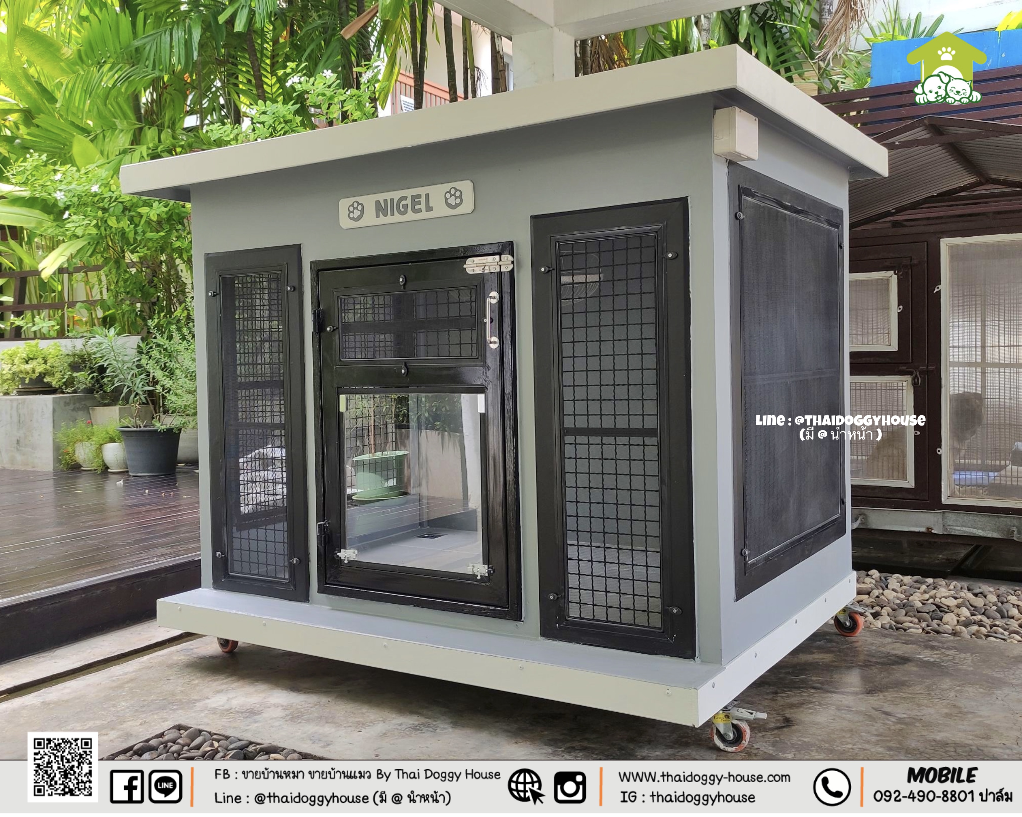 บ้านหมา บ้านแมว " 𝐁𝐎𝐗 𝐒𝐓𝐘𝐋𝐄 𝐁𝐘 𝐓𝐇𝐀𝐈 𝐃𝐎𝐆𝐆𝐘 𝐇𝐎𝐔𝐒𝐄 " &#x