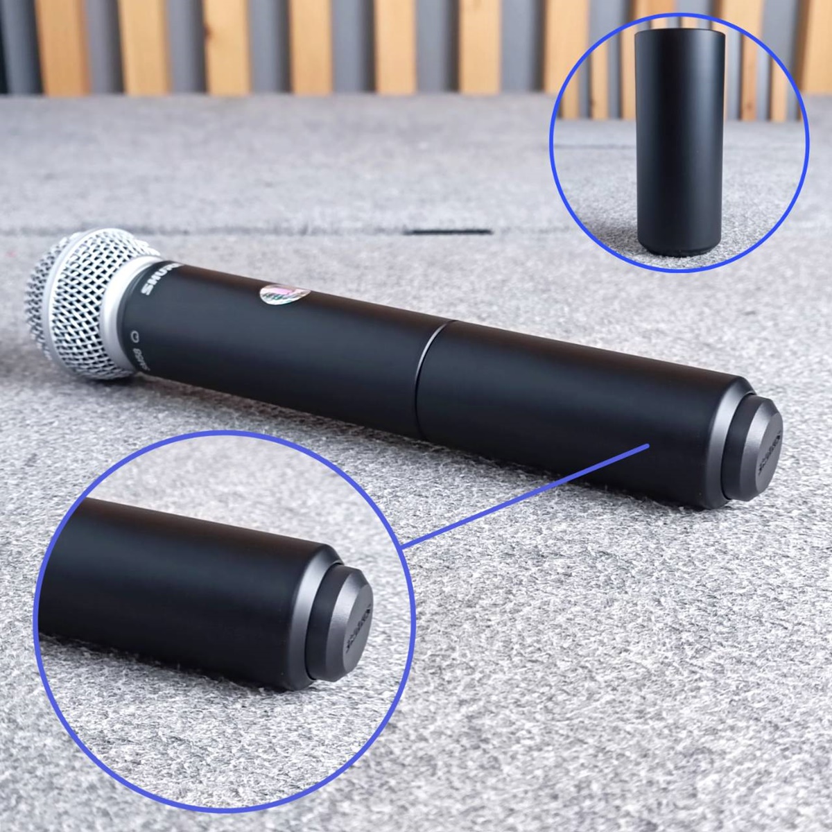(เฉพาะฝาถ่าน) ของแท้ ฝาถ่าน SHURE BLX 65A15670 battery cup ฝาครอบถ่านไมค์ลอย อะไหล่ไมค์ลอย เอไอ-ไพศาล