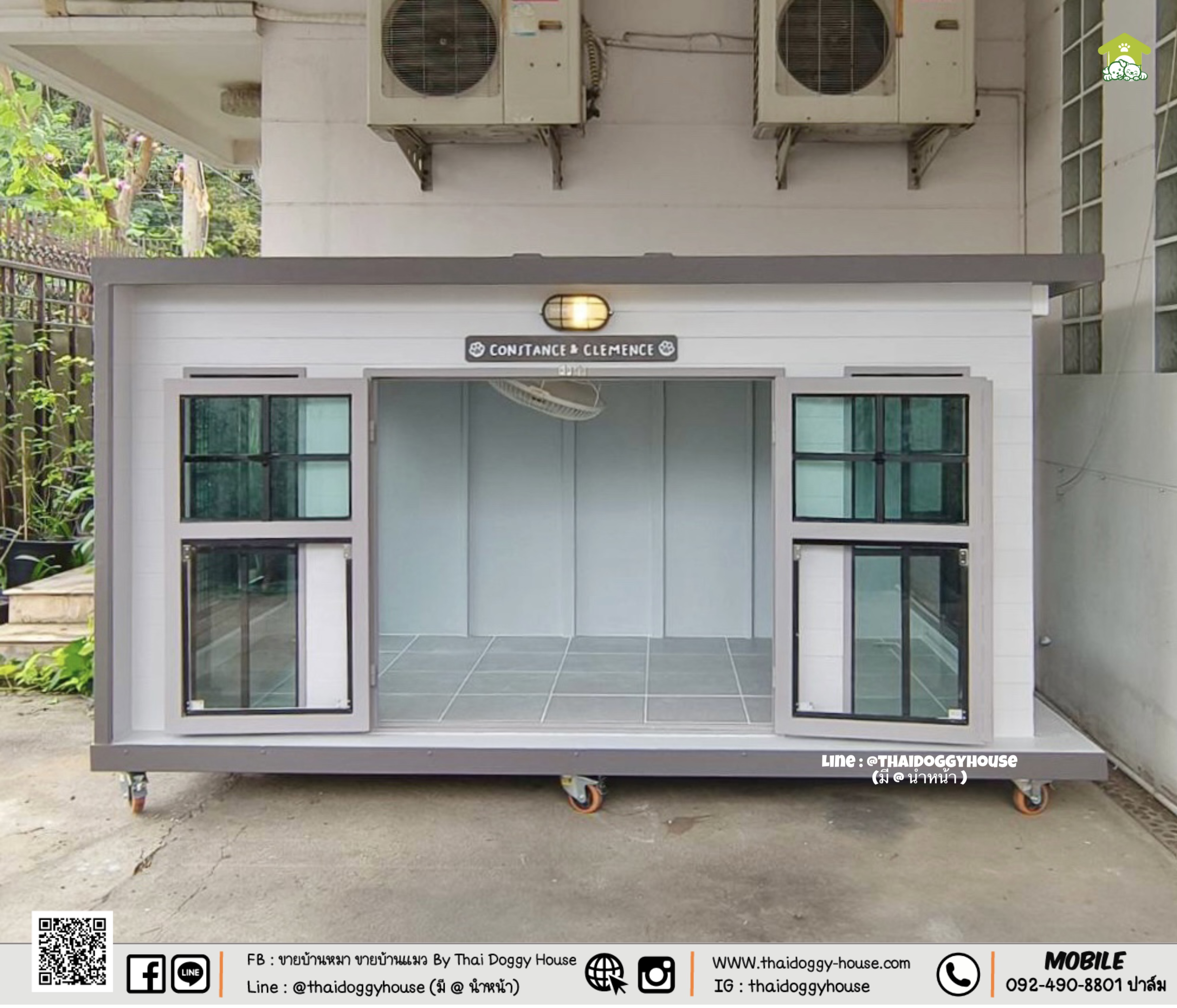 บ้านหมา บ้านแมว " 𝐁𝐎𝐗 𝐒𝐓𝐘𝐋𝐄 𝐁𝐘 𝐓𝐇𝐀𝐈 𝐃𝐎𝐆𝐆𝐘 𝐇𝐎𝐔𝐒𝐄 "