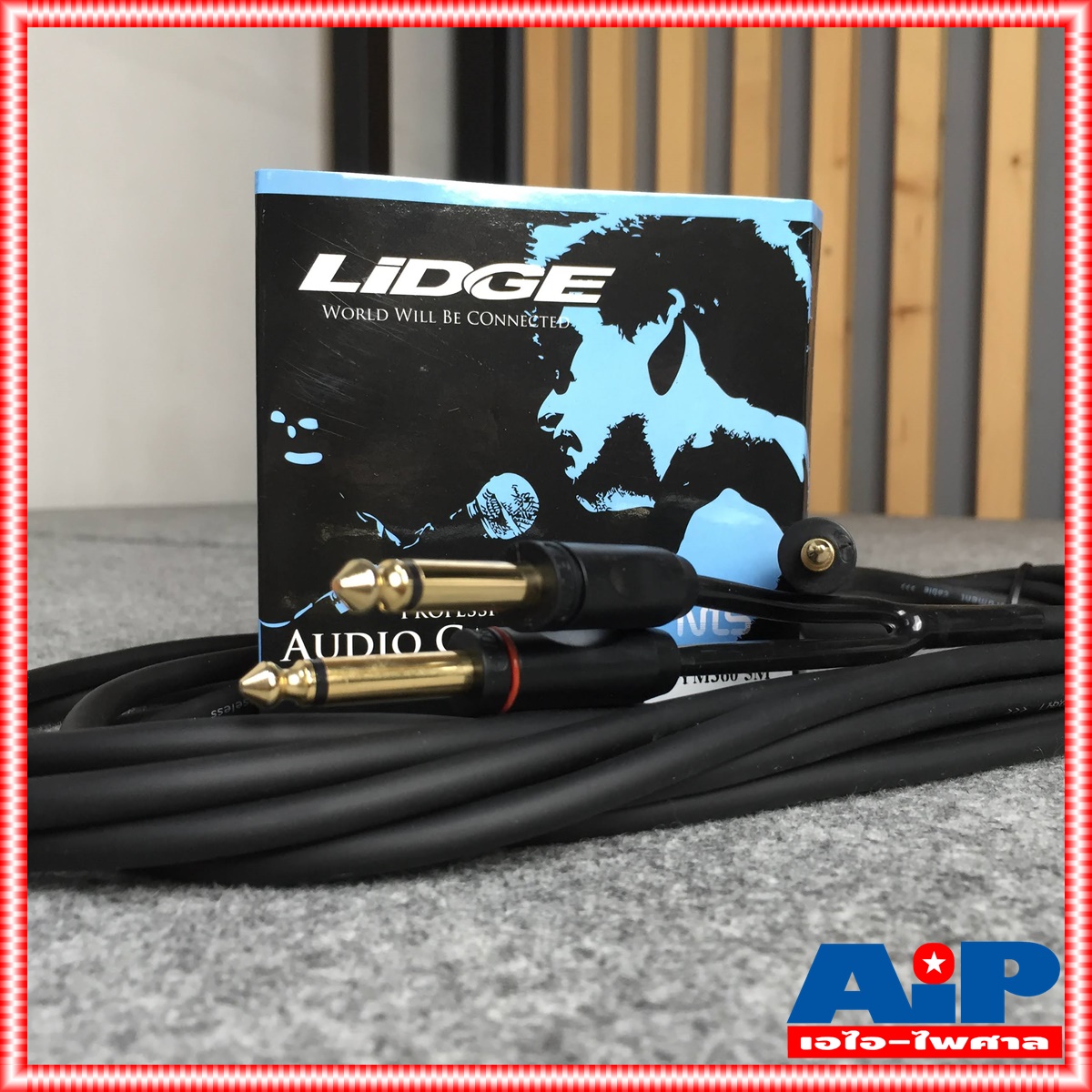 5เมตร LIDGE YM 360 สายP.TR-ST-MICx2 สาย 5เมตร YM-360 YM360 สายสัญญาณ TRS โฟนโมโน รุ่น YM-360 ยี่ห้อ NTS สายเสียงจากโน๊ตบุ๊คเข้ามิกเซอร์