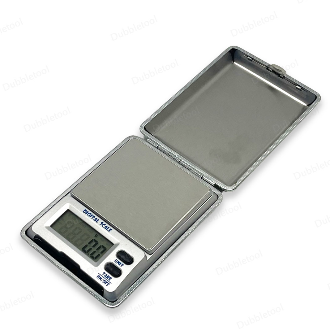เครื่องชั่งดิจิตอล 500กรัม ละเอียด 0.1กรัม เครื่องชั่งดิจิตอลพกพา เครื่องชั่งกระเป๋าหนัง ชั่งเงิน ทอง นาค เมล็ดพลาสติก แป้ง Digital Scale500g/0.1g