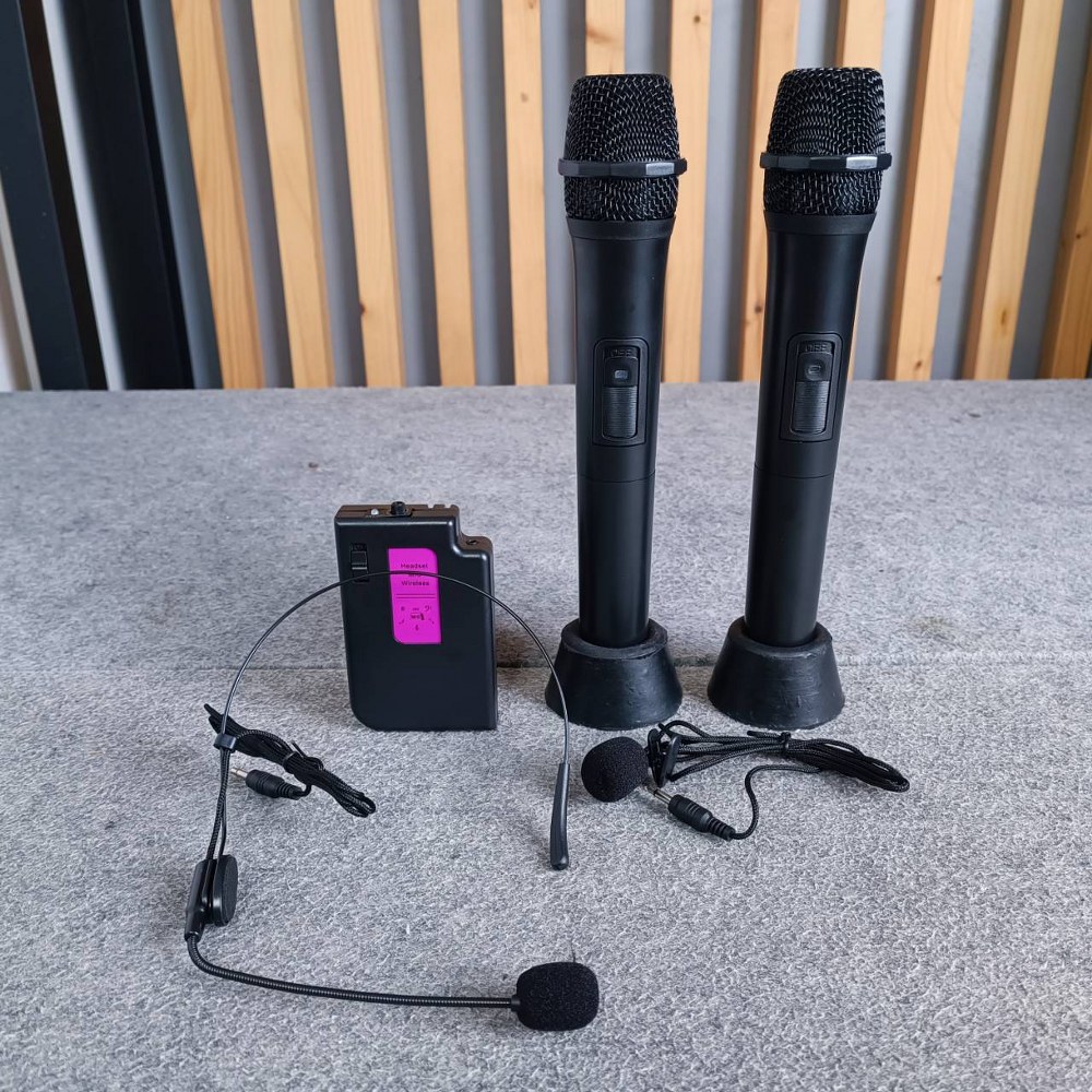 GXL GLP-A1200 ลำโพงล้อลาก12นิ้ว ไมค์ลอย(ถือ2+หนีบ1) มีบูลทูธ Active Speaker GLP A1200 GLPA1200 เอไอ-ไพศาล