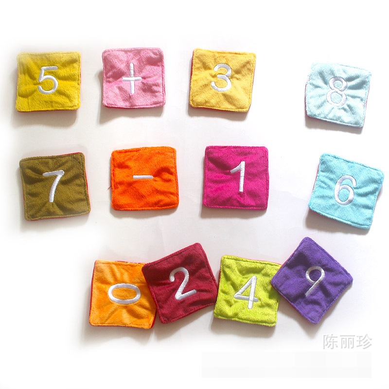 ACH822 ของเล่นผ้าตัวเลข ชิ้นใหญ่ ชุดล175