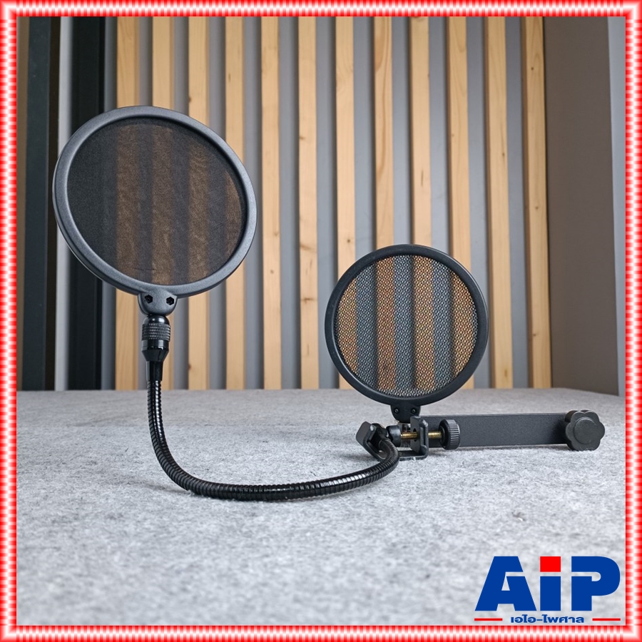 Superlux HM-18AG Popfilter อุปกรณ์ สำหรับไมโครโฟน HM 18 AG ช่วยการกรองเสียงให้เสียงที่พูด คมชัดและใส มากขึ้น 1ตัวมี 2 ชิ้น HM18AG Pop filter