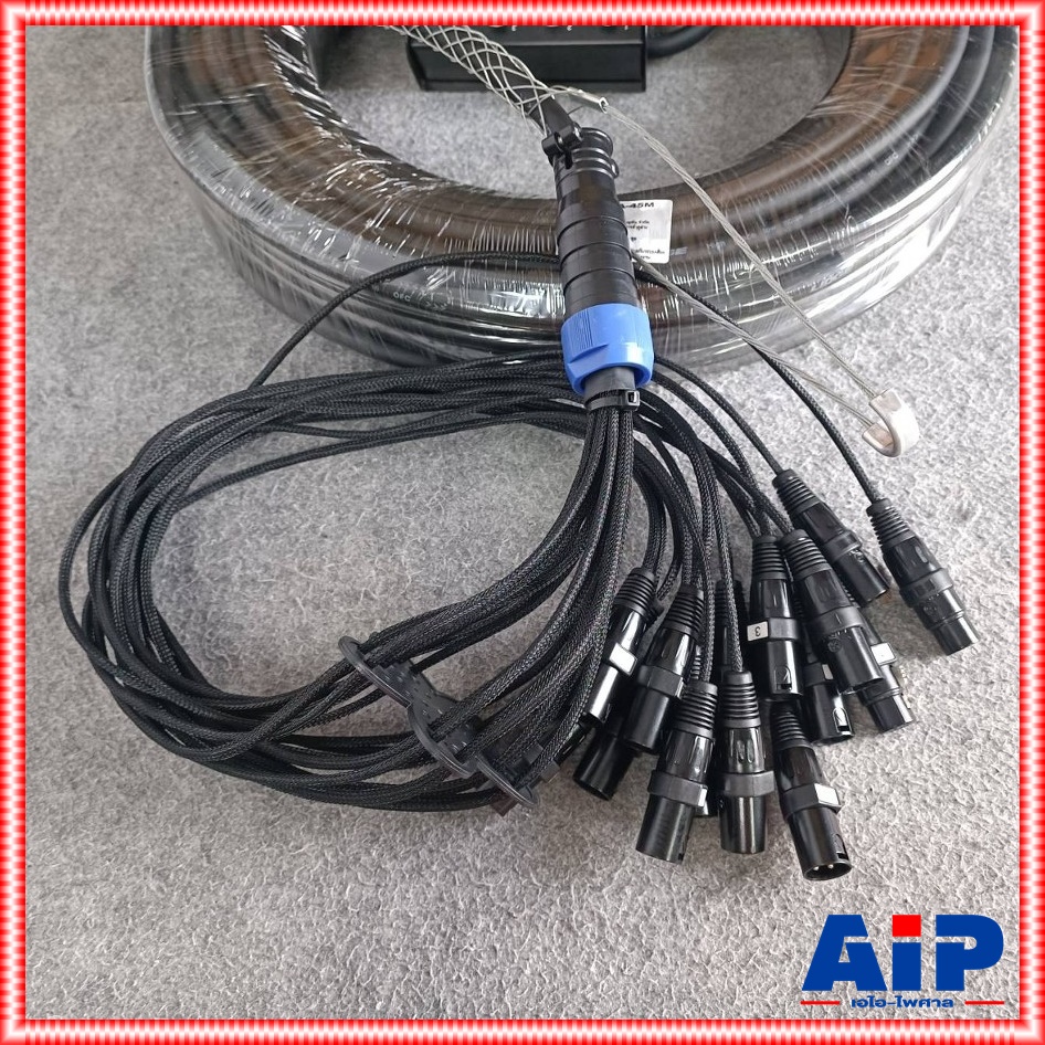 LIDGE YM-1204-45M สายมัลติคอร์12IN 4OUT สายมัลติคอร์ สายมัลติคอร์LIDGE YM 1204 45M YM1204/45M เอไอ-ไพศาล