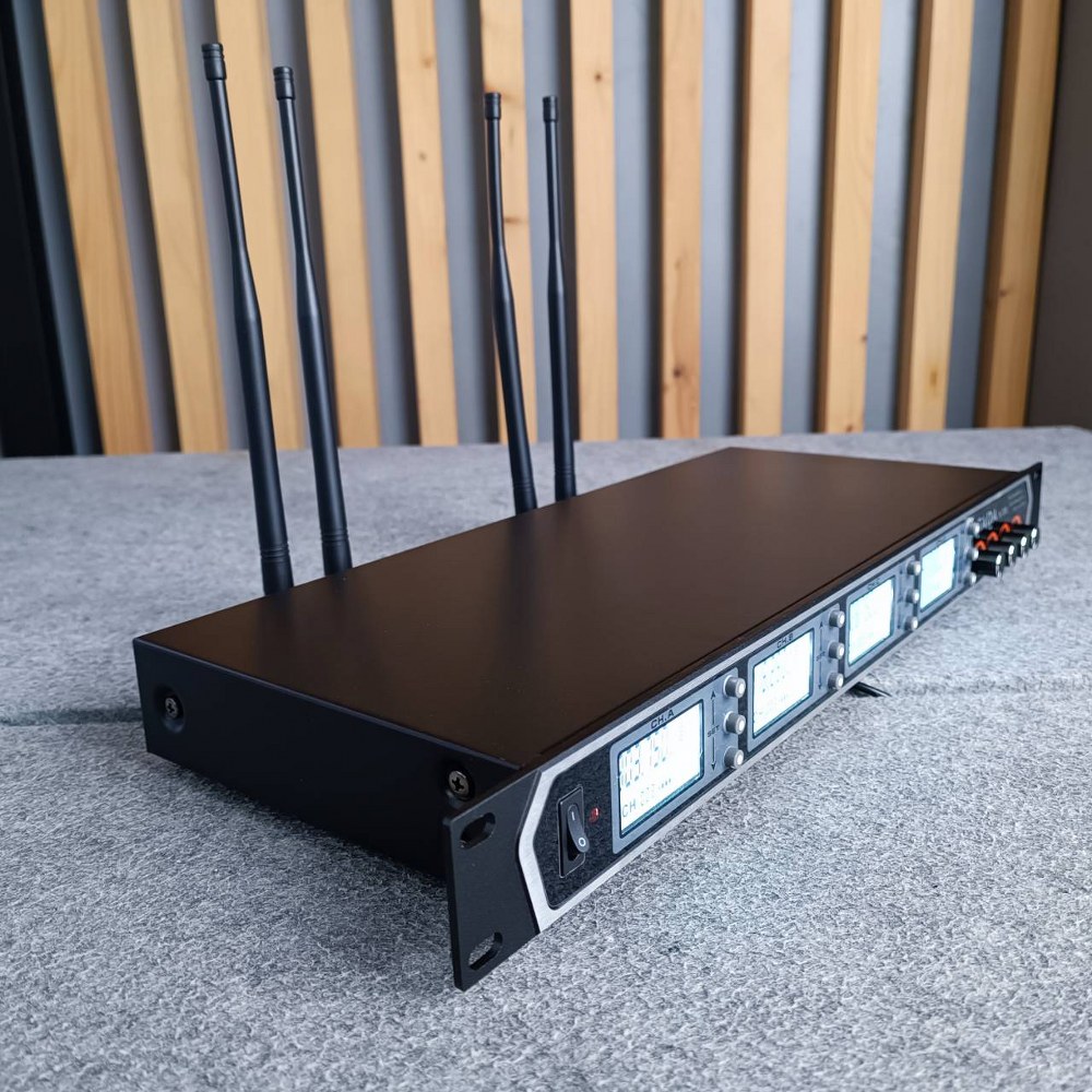 TADA X-700 ไมค์ลอย 4ด้าม ไมค์ลอยมือถือคู่UHF มีกระเป๋า ไมค์ลอย ไมค์คาราโอเกะ WIRELESS MICROPHONE ธาดา TA DA X 700 TA-DA X700 เอไอ-ไพศาล