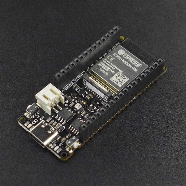 FireBeetle ESP32-E IoT Microcontroller with Header (Supports Wi-Fi & Bluetooth)
