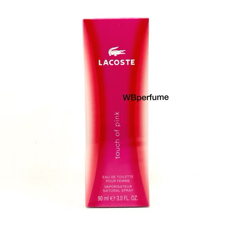 น้ำหอมแท้100% Lacoste Touch of Pink EDT For Women 90 ML.
