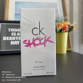 น้ำหอมแท้ 100% CK One Shock For Her 200 ml.