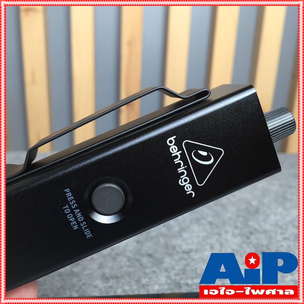 BEHRINGER P-2 in-ear monitor amplifier EarMonitor เครื่องช่วยฟัง หูฟังMonitor เครื่องเสียบหูฟัง POWERPLAY P 2 เอไอ-ไพศาล +++