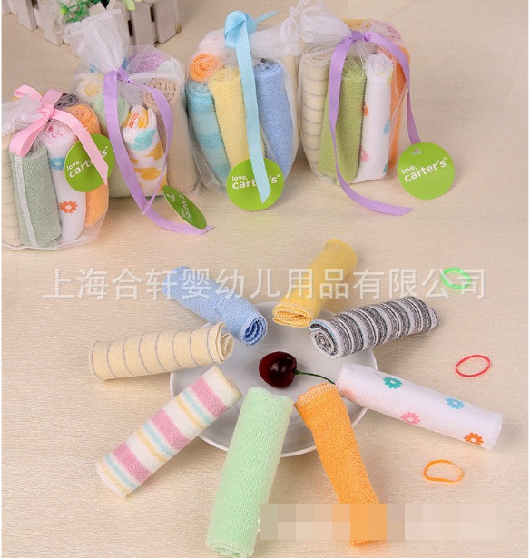 BCH234 ของใช้เด็กผ้าเช็ดหน้าเด็ก ผ้าเช็ดปากเด็ก ผ้าขนนุ่ม ถุงตาข่าย