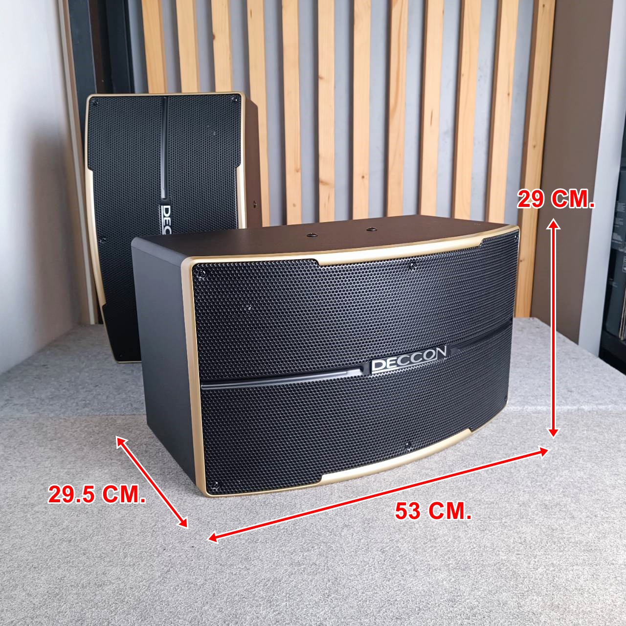 DECCON GD-10 ตู้ลำโพง คาราโอเกะ 10นิ้ว ลำโพง GD 10 เดคคอน ตู้ลำโพง GD10 ตู้ลำโพงคาราโอเกะ เอไอ-ไพศาล