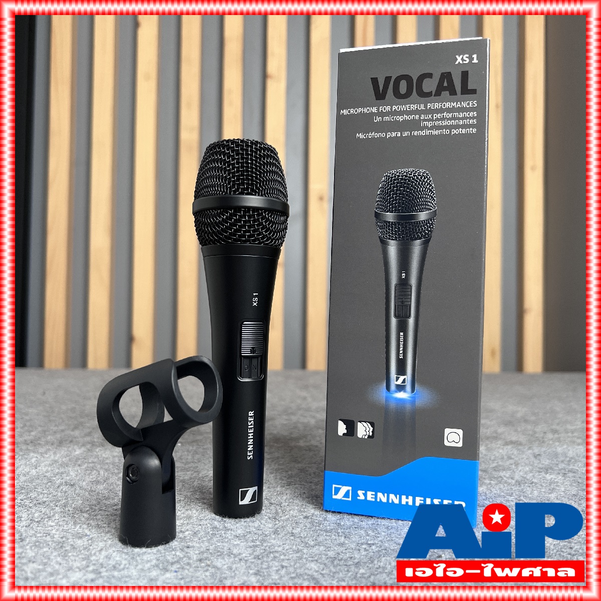 Sennheiser XS1 ไมค์สาย ของแท้ (ไม่มีสายแถม) ไมค์โครโฟน Senheiser XS 1 ไมค์ ไมค์โครโฟน Senheiser ไมโครโฟน ไมค์ร้องเพลง เอไอ-ไพศาล +++