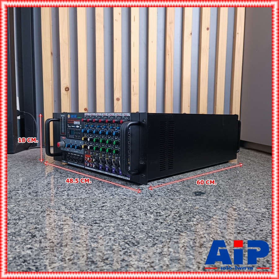 MUSIC MKL-2500 powermix usb บลูทูธ แอมป์เสียงตามสาย แอมป์ประกาศ มิวสิค แอมป์ขยายมี LINE 2500วัตต์ MKL 2500 MKL2500 เอไอ-ไพศาล