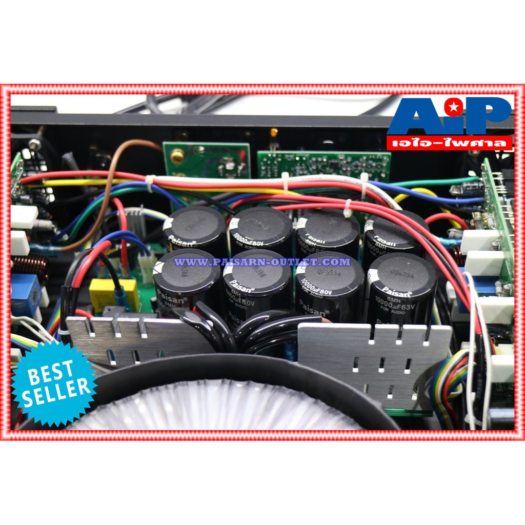 NTS MI5500 POWERAMP เอ็นทีเอส ขยาย เพาเวอร์ เครื่องขยายเสียง แอมป์ MI 5500 power amp เอไอ-ไพศาล