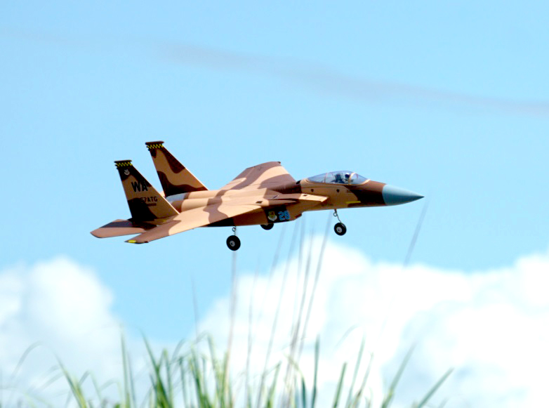 เครื่องบินโฟม ตัวลำ+ชุดไฟ XFly F-15 Twin ดักแฟน40mm EDF Jet PNP ปีก 700mm (ไม่รวมวิทยุ รีซีฟ แบต)