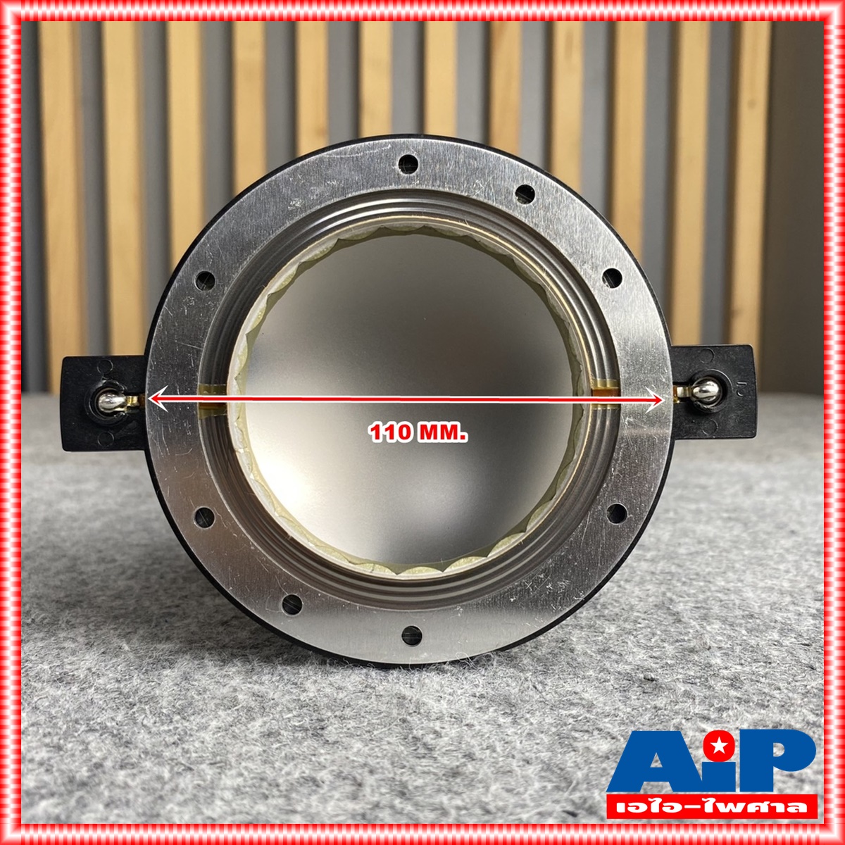 แพ็ค PVC ใส วอยซ์ P.AUDIO BM-D750 พีออดิโอ BM D750 วอยซ์ลำโพง สีแล้วแต่ล็อต สีเงิน/สีอมม่วง วอยซ์เสียงแหลม ของแท้จากโรงงาน เอไอ-ไพศาล