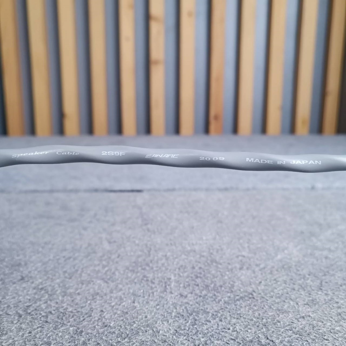 ขด2เมตร สายลำโพงCANARE 2S9F 14AWG สีเทา สายลำโพง2คอร์ ขนาด14awg ทองแดงแท้ Canare Speaker Cable 2S9F เอไอ-ไพศาล