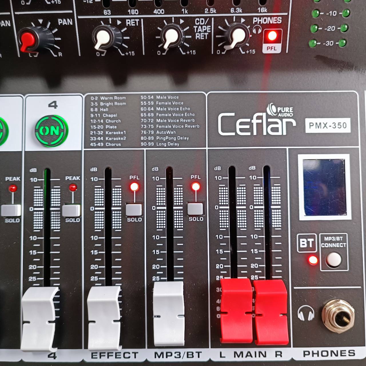 Ceflar PMX-350 POWER MIXER เพาเวอร์มิกซ์เซอร์ รุ่น PMX 350 PMX350 เอไอ-ไพศาล