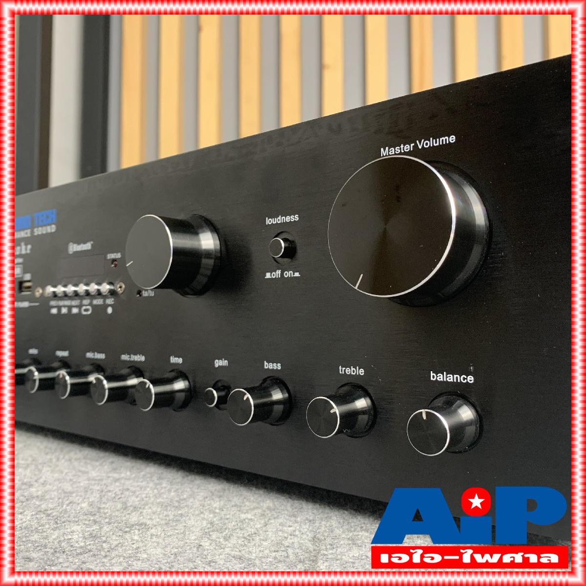 PROEUROTECH AV888 แอมป์คาราโอเกะ แอมป์ขยาย AV-888 แอมป์ Amp แอมป์ขยายเสียง แอมป์ AV 888 เอไอ-ไพศาล