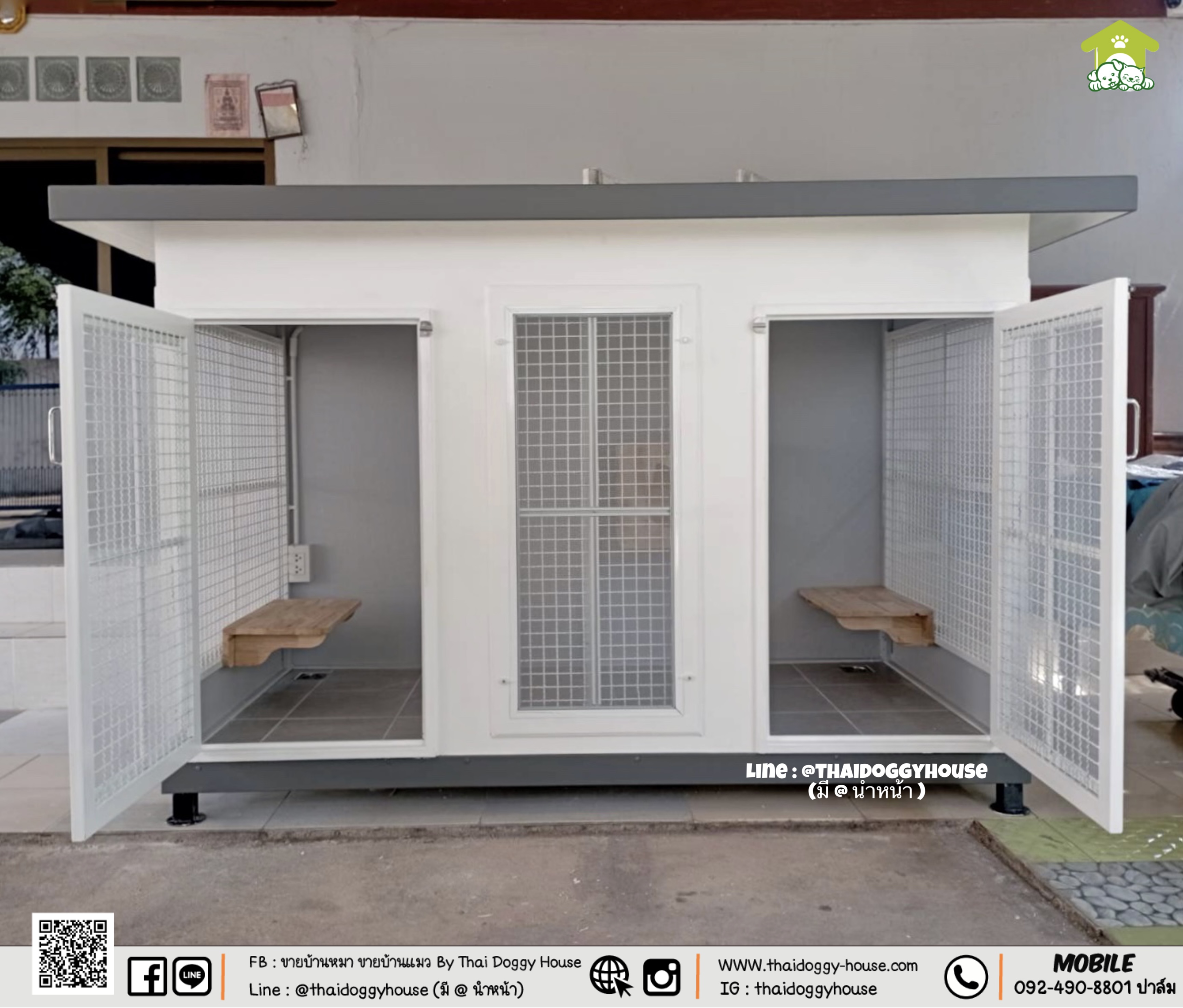 บ้านหมา บ้านแมว " 𝐁𝐎𝐗 𝐒𝐓𝐘𝐋𝐄 𝐁𝐘 𝐓𝐇𝐀𝐈 𝐃𝐎𝐆𝐆𝐘 𝐇𝐎𝐔𝐒𝐄 "