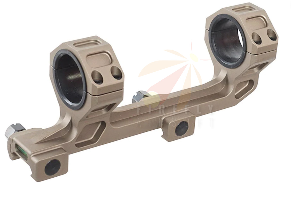 Blackcat Airsoft 25/30mm GE Dual Scope Mount (Tan)