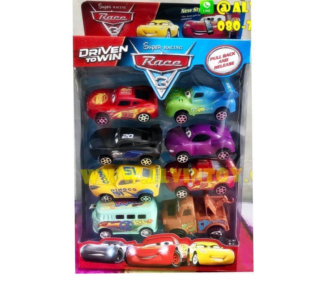 757-4 ของเล่นเด็กรถคาร์เล่นมือ 8 คัน รถของเล่น กล่องละ. (ของหมด)