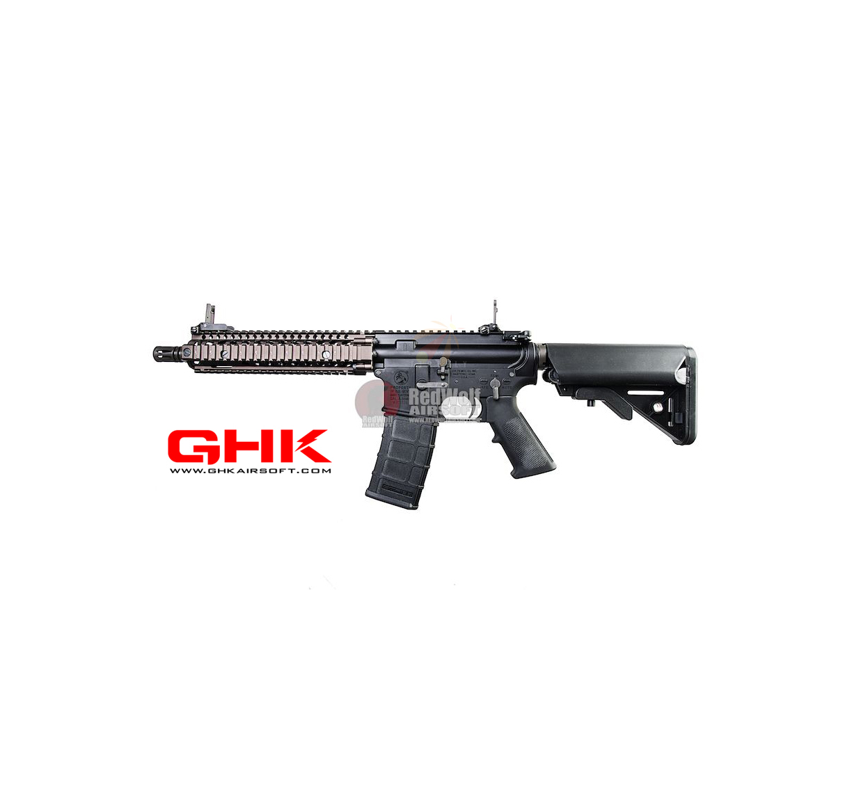 GHK MK18 MOD 1 V.2.5 GBB AIRSOFT (FORGED RECEIVER)