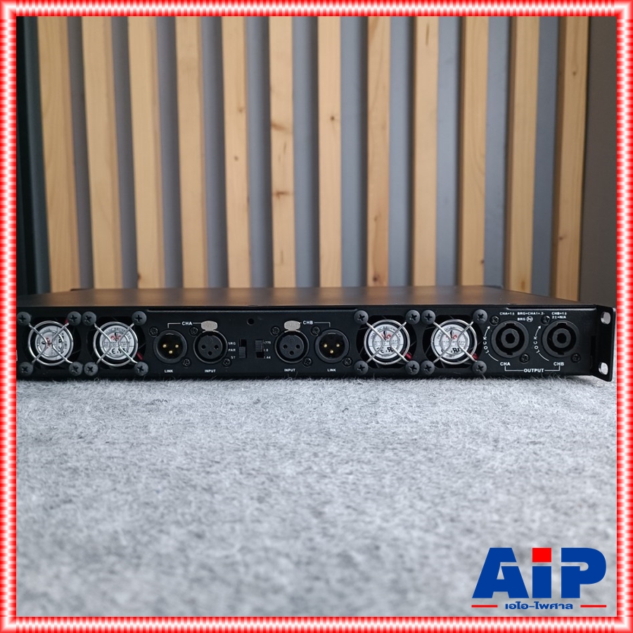 PROEUROTECH D-22500 poweramp พาวเวอร์แอมป์ 2 ช่อง ขนาดความสูง 1U สวิทช์ชิ่ง D 22500 D22500 เอไอ-ไพศาล