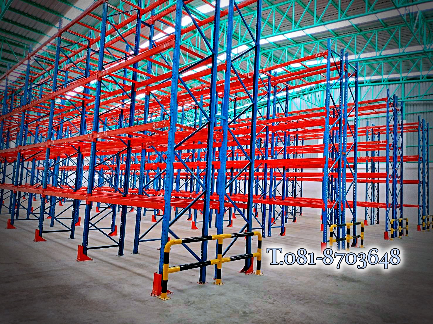 รีวิวติดตั้งชั้นวางสินค้าในคลังสินค้าและในโรงงานอุตสาหกรรม