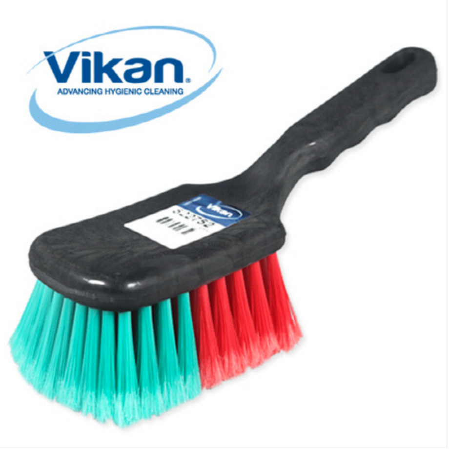 Vikan Short Handle Brush แปรงอเนกประสงค์ขนอ่อนด้ามสั้น แบรนด์วีเคนเกรดพรีเมียมจากเดนมาร์ก