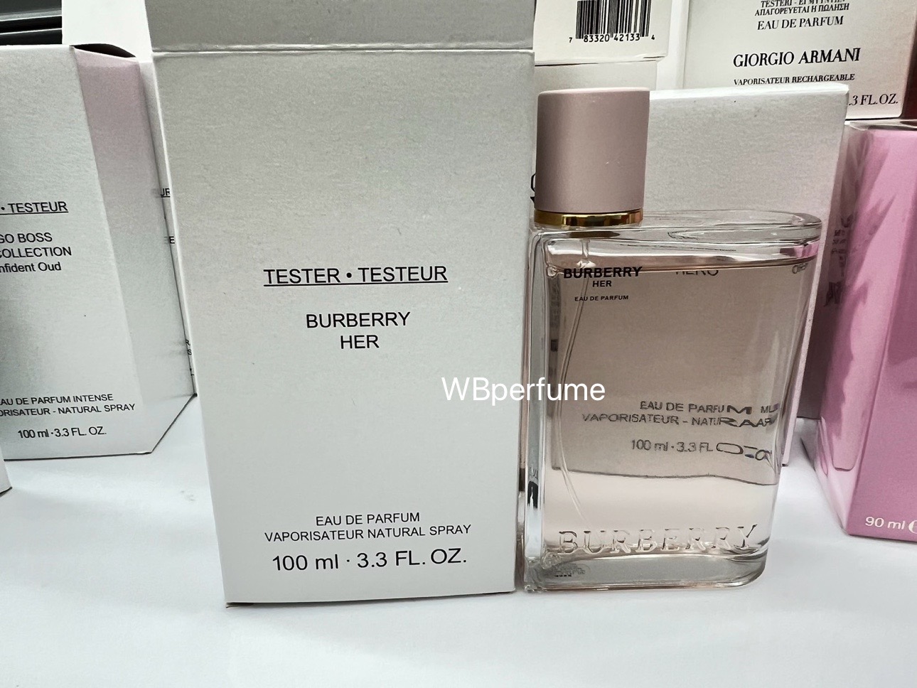 น้ำหอม Burberry her edp 100ml Tester