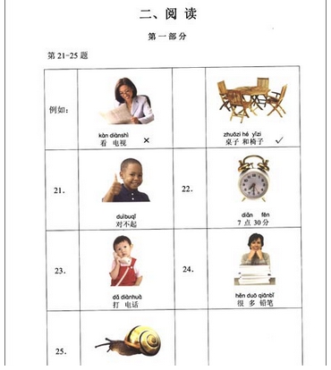 ข้อสอบ YCT (2) ปี 2012