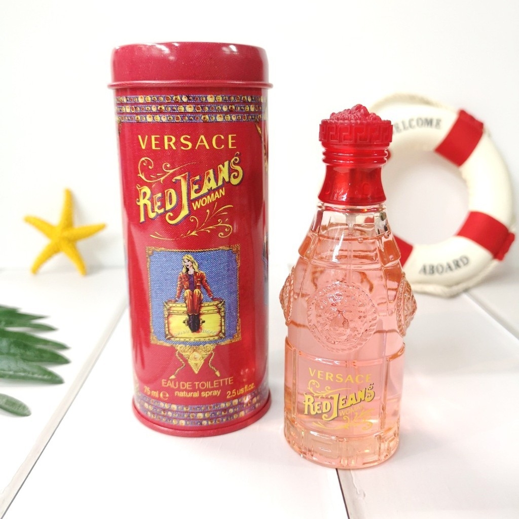 น้ำหอมแท้100% Versace Red Jeans Women EDT 75ml