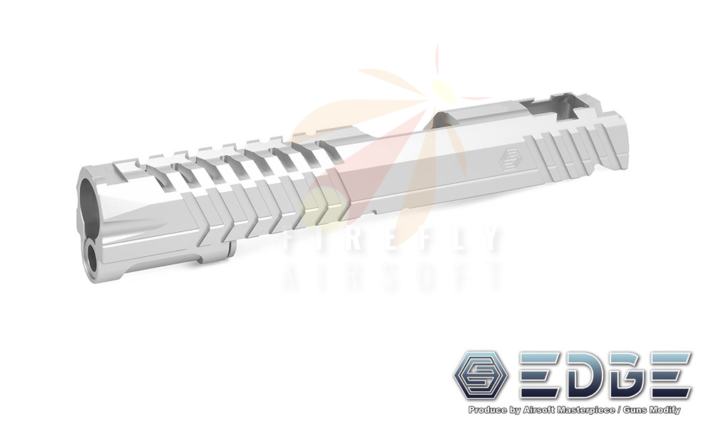EDGE Custom "MAX" Aluminum Standard Slide for Hi-CAPA/1911 (ฺSILVER)