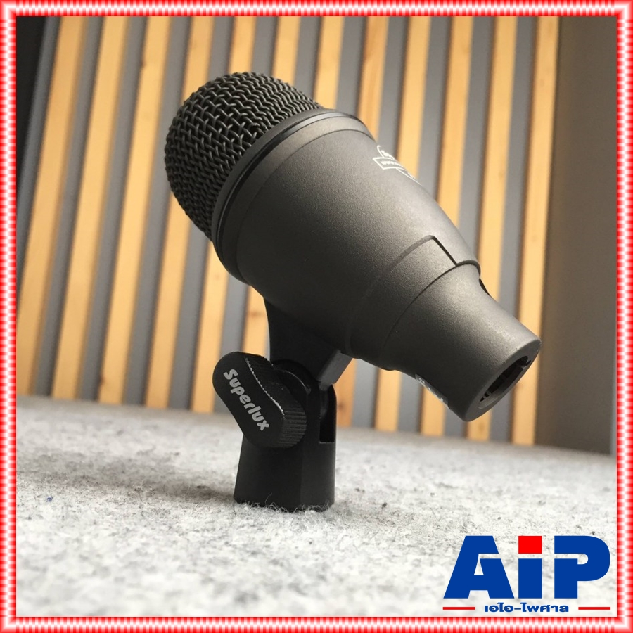 SUPERLUX FK2 ไมค์กระเดื่อง ไมค์เครื่องดนตรี FK 2 ไมค์กลอง FK-2 ไมค์สาย Kick Drum Microphone instruments เอไอ-ไพศาล