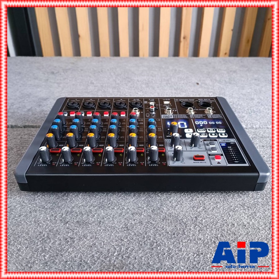 PROEUROTECH SD-8FX MIXER มิกซ์ มิกเซอร์ MIX เครื่องเสียง เครื่องปรับแต่งเสียง มิกซ์ PRO EUROTECH SD 8FX SD8FX เอไอ-ไพศาล