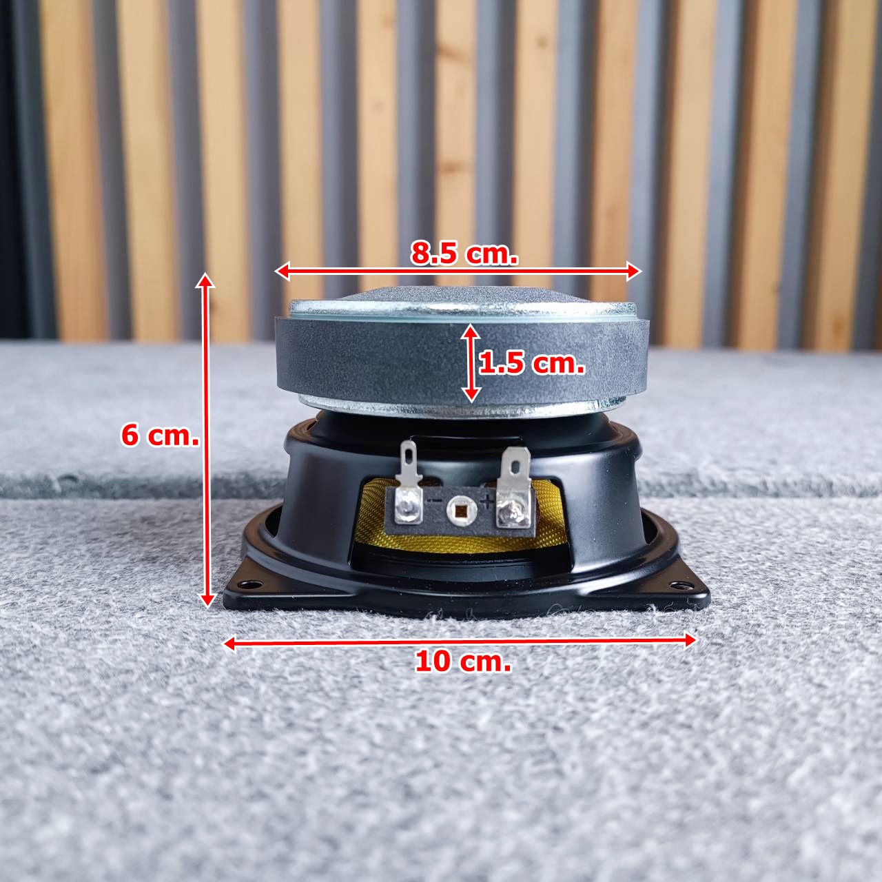 KANE พริกขี้หนู ดอกลำโพง 4นิ้ว ฟูลเรนจ์ ลำโพง 4" คาเน่ KA NE เอไอ-ไพศาล