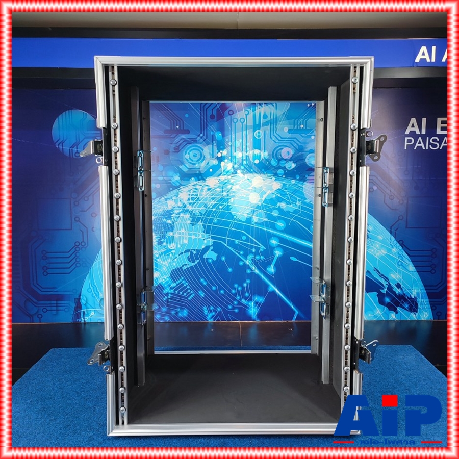 COMPACT SD-16U สีดำ RACK ลึก16นิ้ว กล่องแร็คใส่อุปกรณ์เครื่องเสียง หุ้มหนัง สีดำ แข็งแรง ทนทาน คอมแพ็ค SD 16 U SD16U เอไอ-ไพศาล