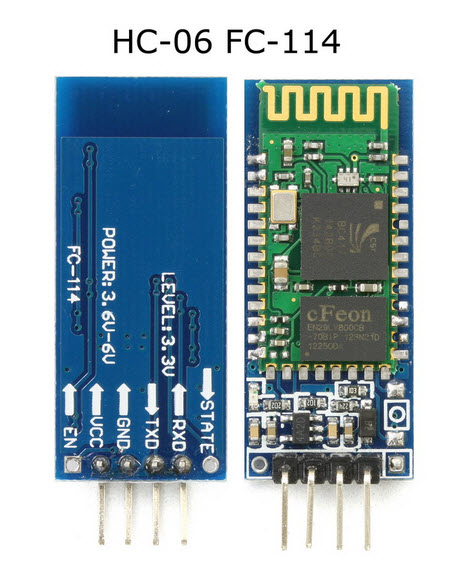 HC-06 HC06 Bluetooth Serial Module RS232 TTL for Arduino