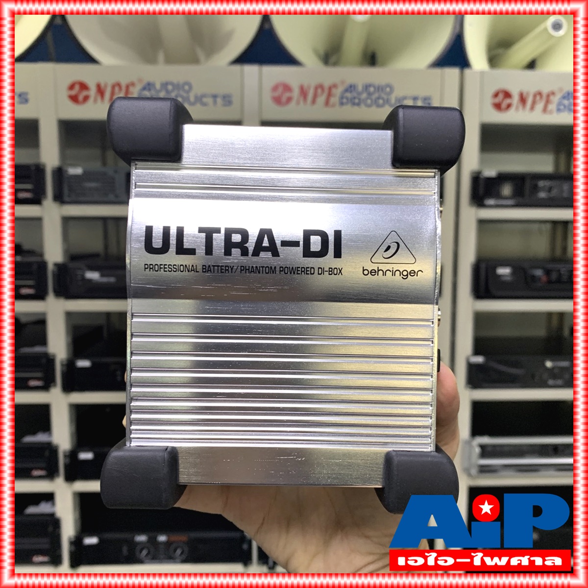 BEHRINGER DI-100 ULTRA DI-BOX กล่องป้องกันเสียงรบกวน กล่อง DI100 DI BOX di 100 +++