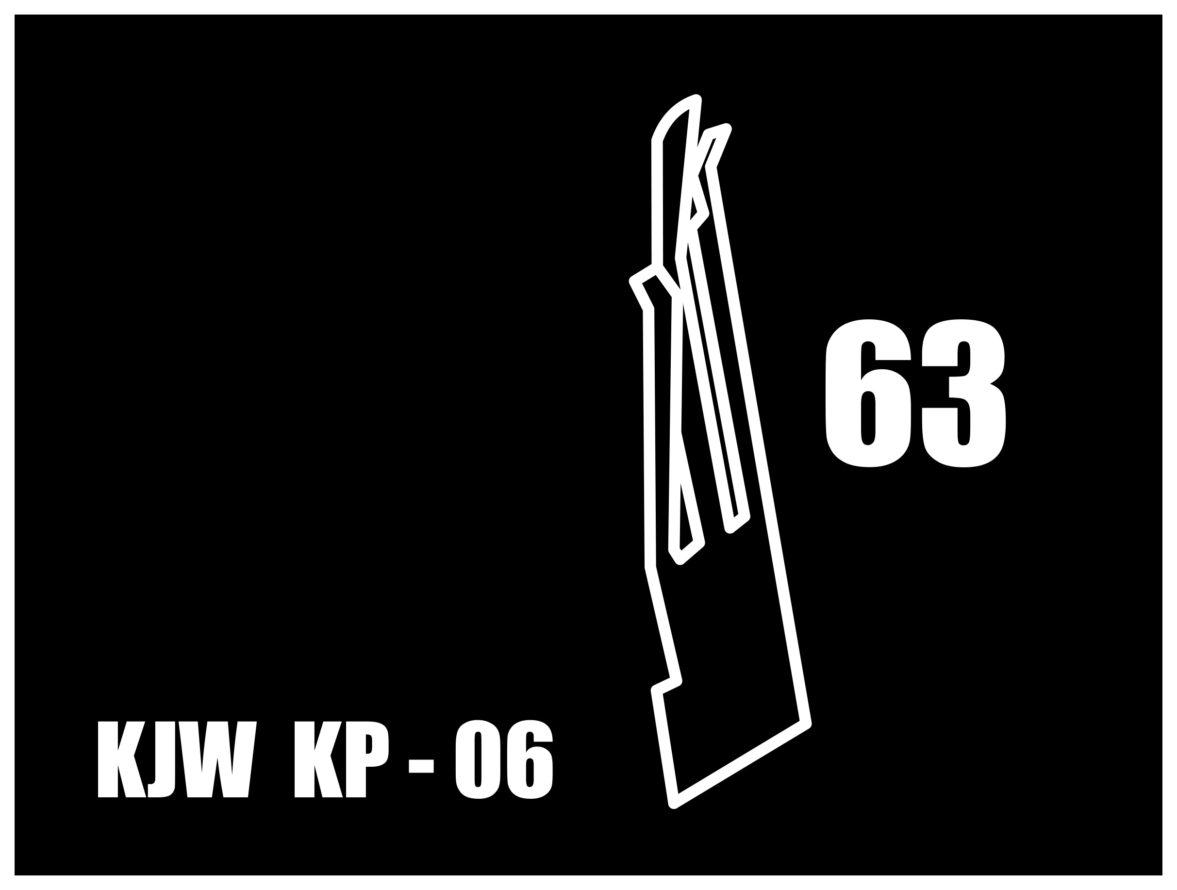 ZEUS KJW KP06 NO.063 SEAR PIN