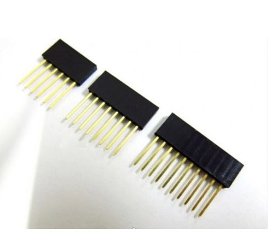 6-10Pins Female Header Connector socket for Arduino (11mm)