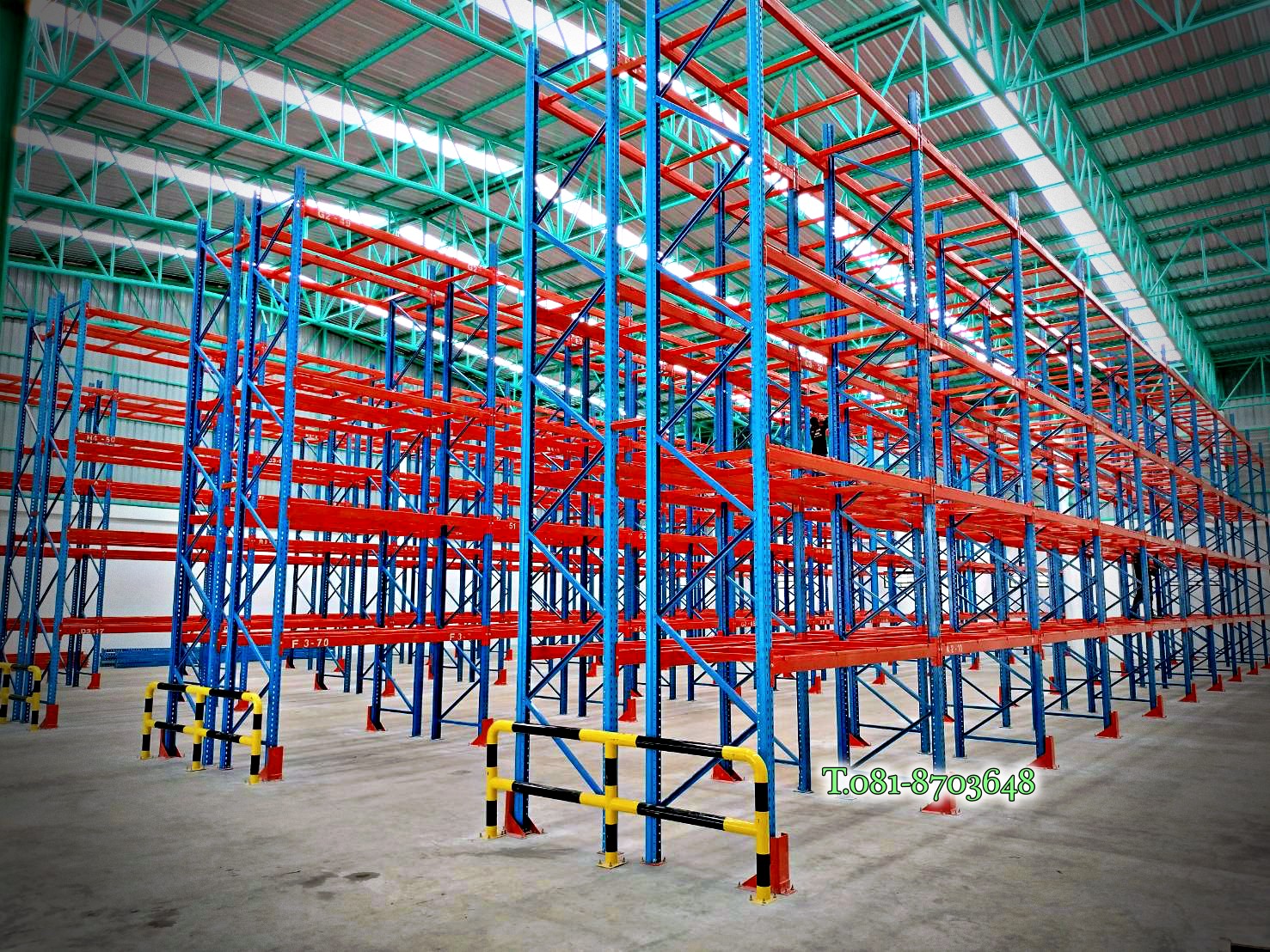 รีวิวติดตั้งชั้นวางสินค้าในคลังสินค้าและในโรงงานอุตสาหกรรม