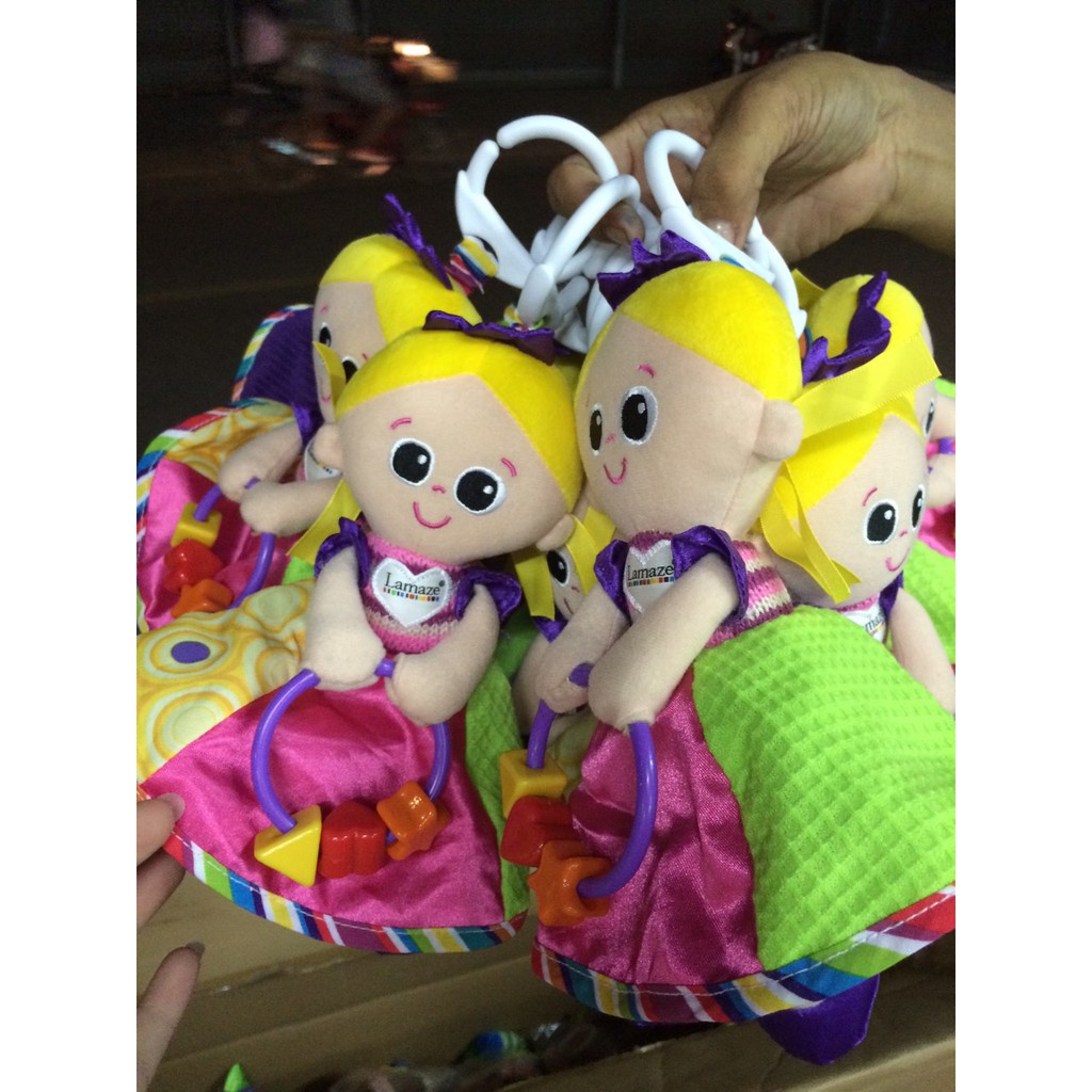 CH804 ของเล่นผ้าโมบายตุ๊กตาเด็กผู้หญิงแขวนรถเข็นหรือเปล