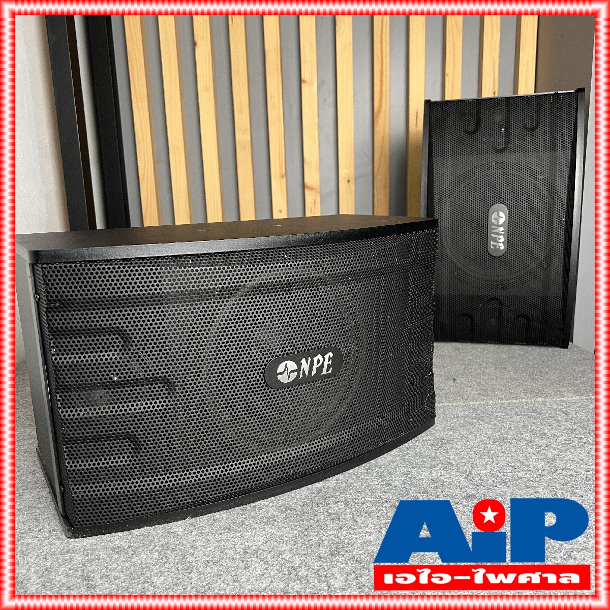 1คู่ NPE K-10II ตู้ลำโพงคาราโอเกะ 10นิ้ว K10II ตู้คาราโอเกะ ตู้ลำโพง K 10 II ตู้ลำโพง คาราโอเกะ K10 K-10 K 10II ตู้ 10นิ้ว เอไอ-ไพศาล